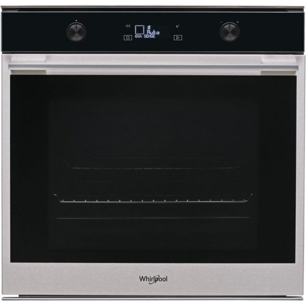 Four multifonction encastrable Whirlpool: couleur inox, pyrolyse - W7OM44S1P