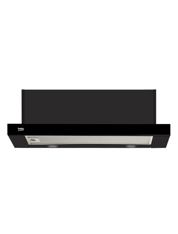 Hotte beko télescopique 60 cm noir HNT62210B