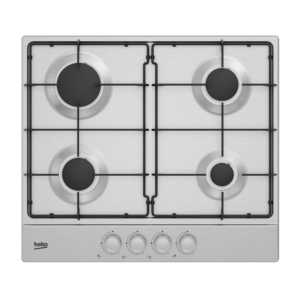 PLAQUE DE CUISSON BEKO GAZ 60CM 4 FEUX INOX