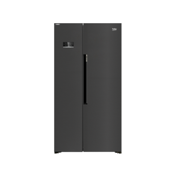 Réfrigérateur BEKO Side by Side Noir 558L GN164022XBR